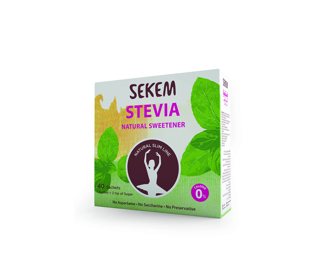 Sekem Stevia Natural sweetener 40 Sachets