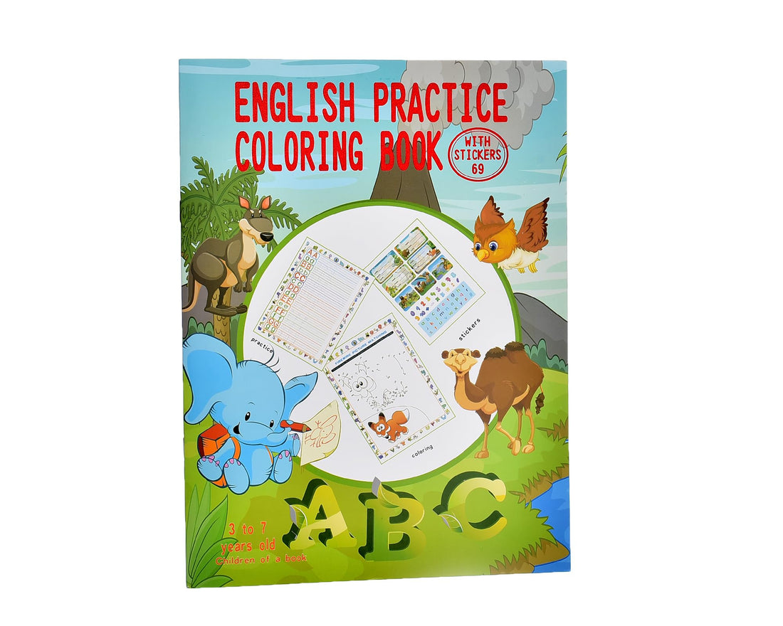 Elmaayergy S-606 df-1 Colouring Book Durable Tool That Withstand Daily Use With Eco-Friendly Material