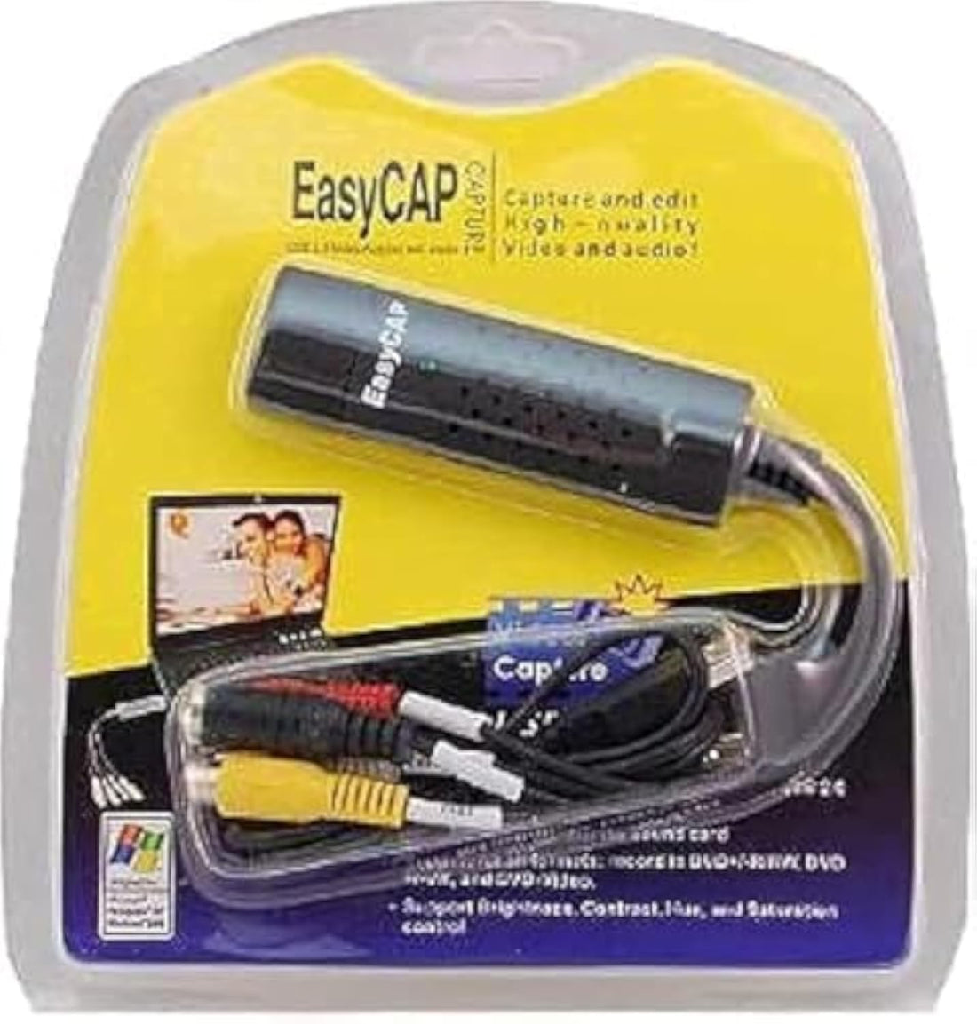 EasyCap Device to Capture Video From Receiver (2724273344842)