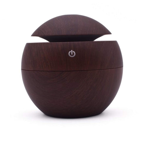 Humidifier, Ultrasonic Humidifier USB Essential Oil Diffuser Air PurifierAir Diffuser Purifier Atomizer for Car Family Office Home Bedroom Living Room Study Yoga Spa-black