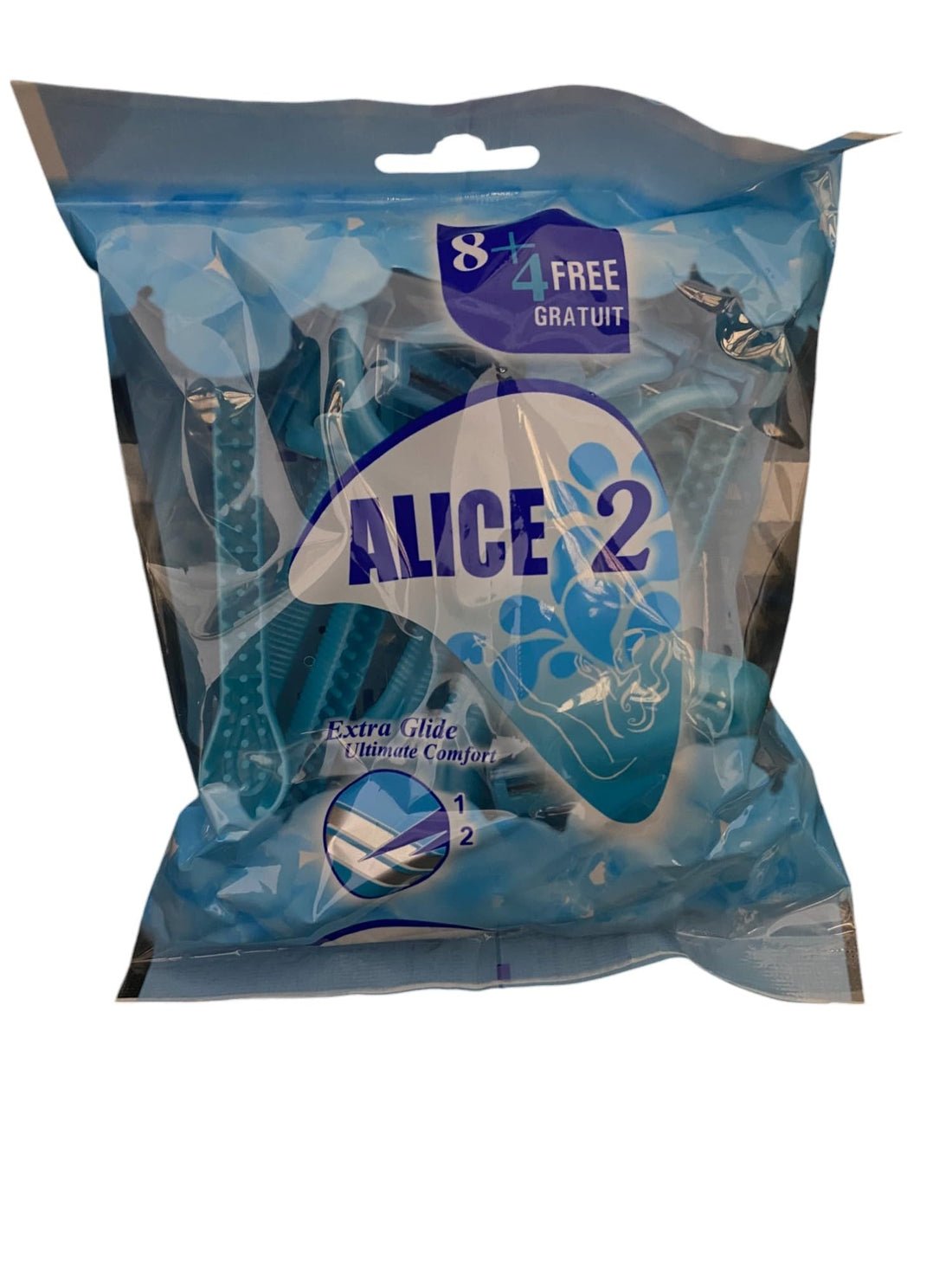 alice extra glide 8+4free blue