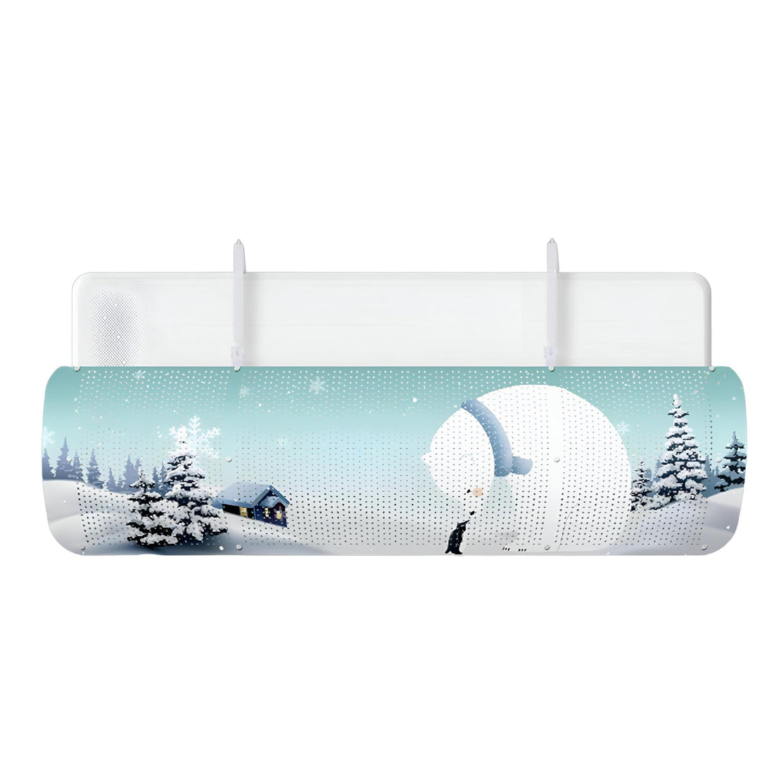 Air Conditioner Wings - Enhance airflow and cooling efficiency with 180-degree adjustable wind deflector, ideal for suspended units to ensure even distribution of cool air throughout the room.