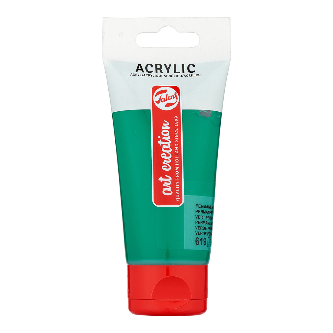 Talens 619 Art Creation Acrylic Paint - Dark Green, 75 Ml