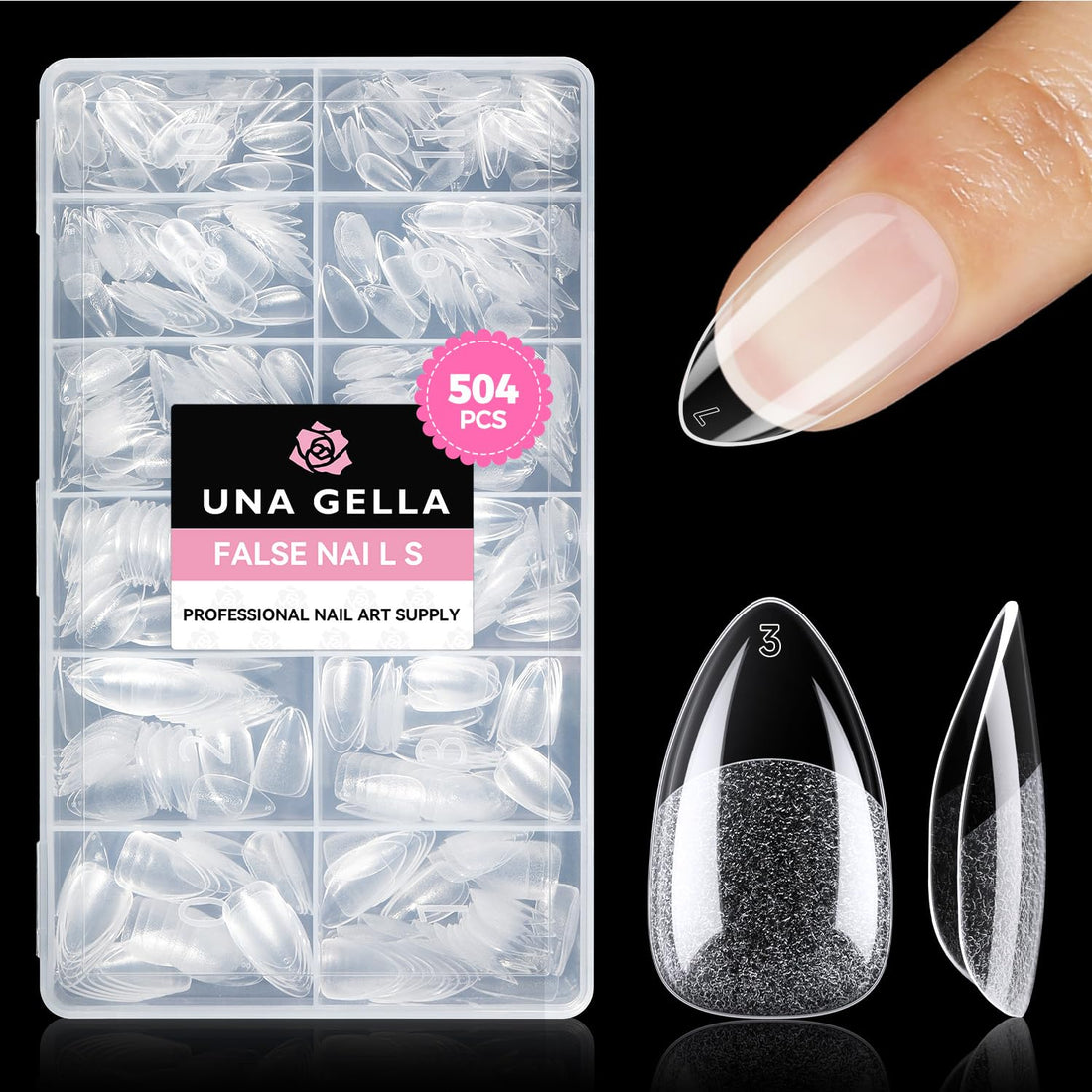 UNA GELLA NAIL TIPS 534