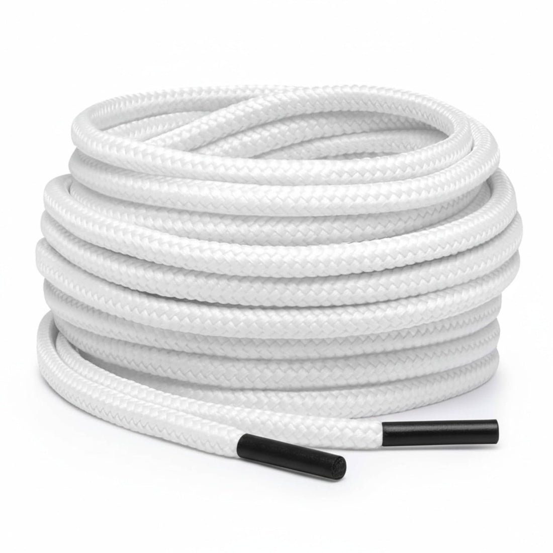 Round Shape Shoelaces 4mm Thick Strong and Practical Excellent Stability and Easy to Use Suitable for Everyday Casual Sports Shoes
