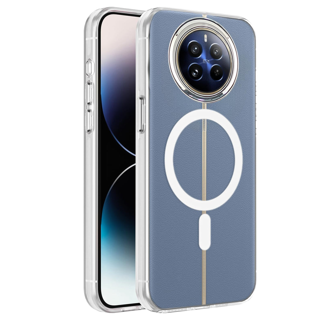 Dl3 Mobilak Case For Realme 12 Pro/Realme 12 Pro Plus Case Crystal Clear [Not Compatible with MagSafe] Soft TPU Gel Case Flexible Silicone Anti-Scratch Transparent TPU Cover - Clear