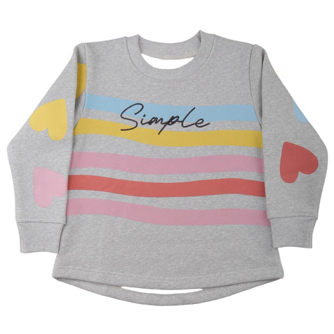 Elsayaad girls Fleece Sweatshirt Sweatshirt