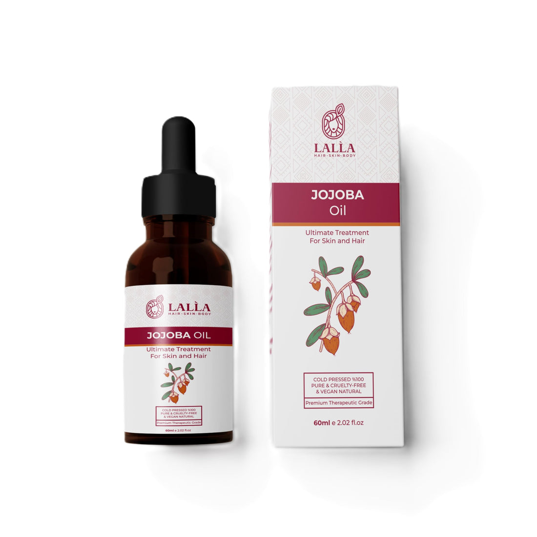 LALLA JoJoba Oil for healthy-looking skin and hair 60ml
