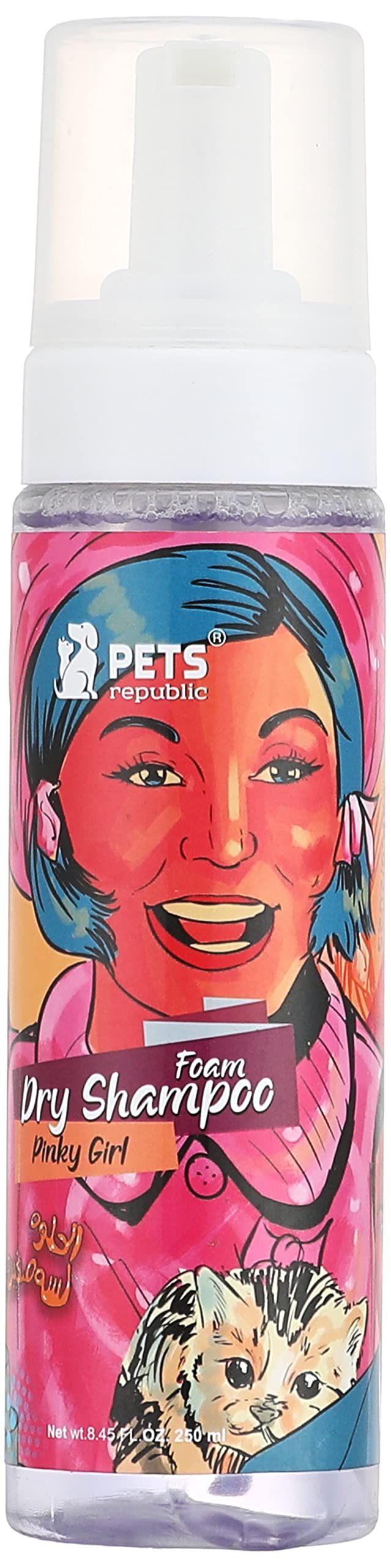 Dry Foam Shampoo Pinky Girl 250ml