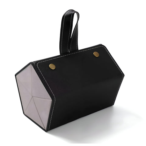 Storage bag - practical sunglasses storage bag with roll and hanging features. Ideal for bedrooms and retail spaces, foldable bag