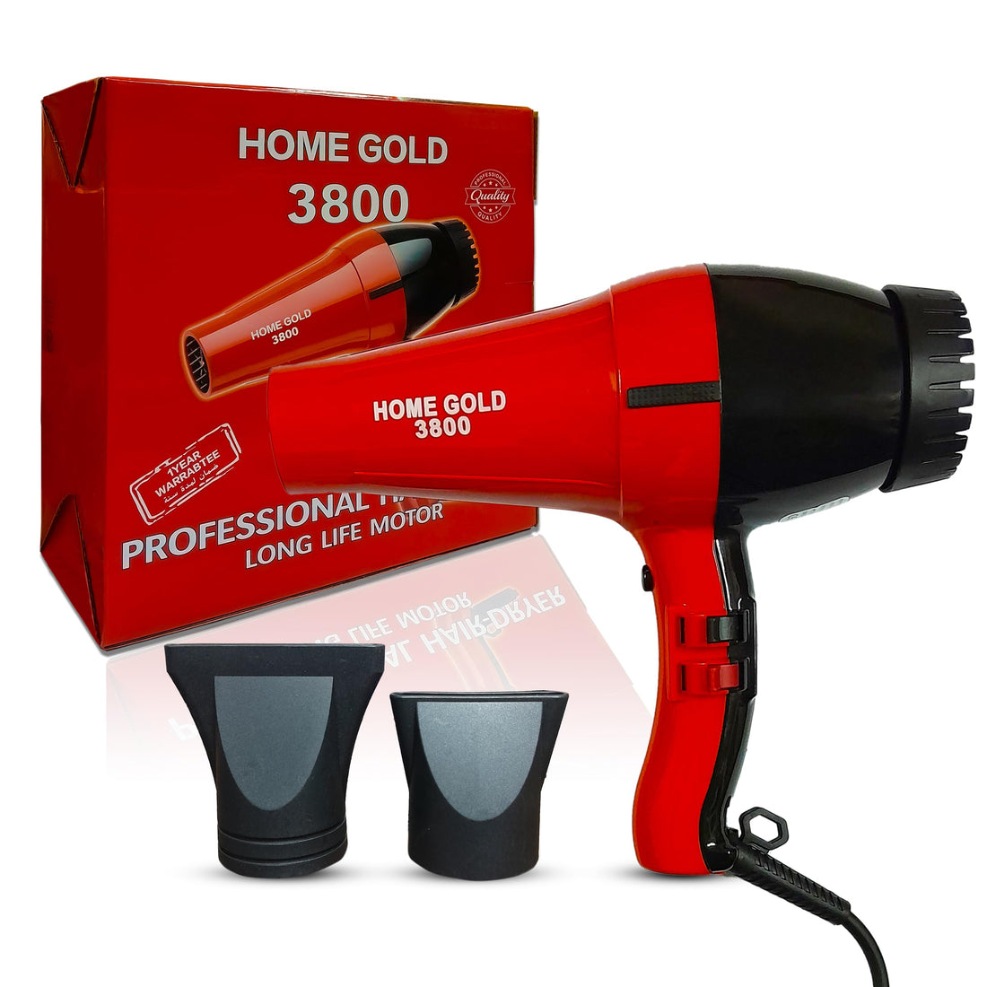 Home Gold Hair Dryer 3800