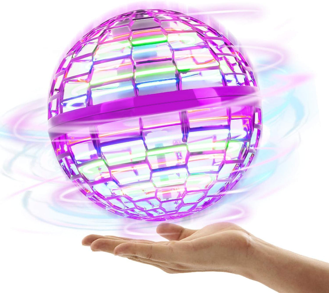 Flying Orb Ball - 2023 Upgraded Hand-Controlled Spinner Drone for Endless Tricks, Boomerang Hover Fu boy toys, girl toys, birthday gift, Christmas gift, growth, fun, for kids.