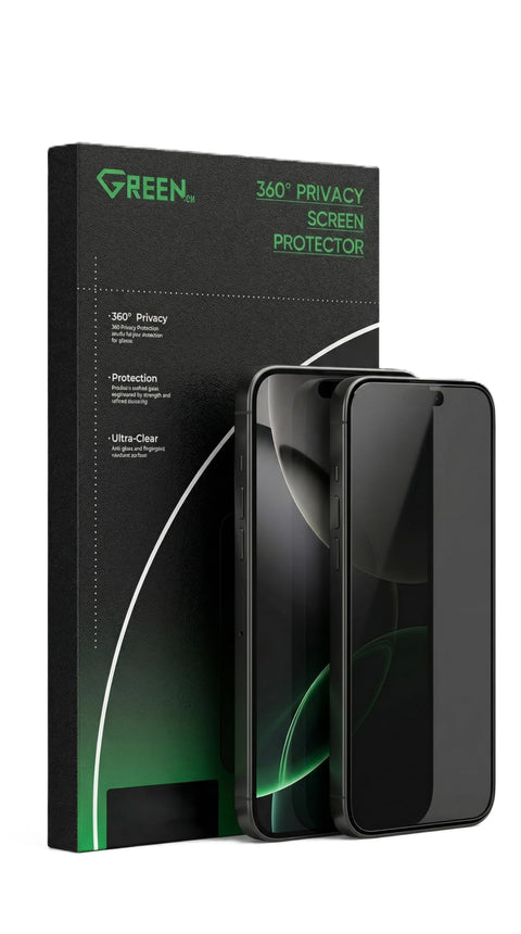 Next store Privacy Tempered Glass Screen Protector for iPhone 16 Pro Max 6.9 inch, 360° Anti-Spy Film, Ultra Clear Shatterproof Glass with Anti-Fingerprint Protection