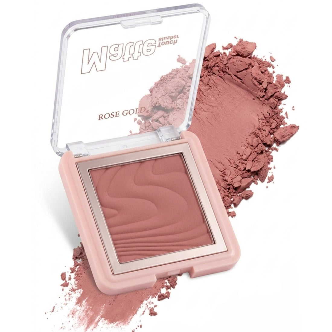 Nude Powder Blush, Mineral-Based Pressed Blush Powder, All Day Wear, Buildable Coverage, Matte Soft Focus Finish, Talc-Free, Vegan (08)
