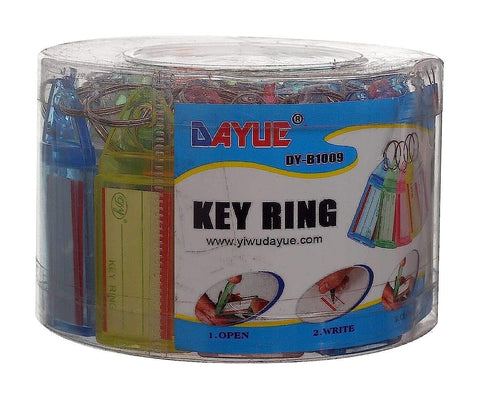 Plastic key Chains Multi Features 4 cm - Multi Color