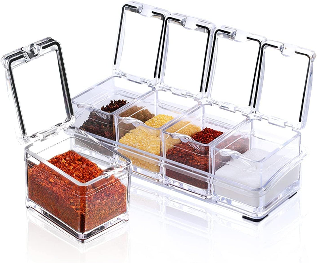 Acrylic Spice Set - 4 Pieces