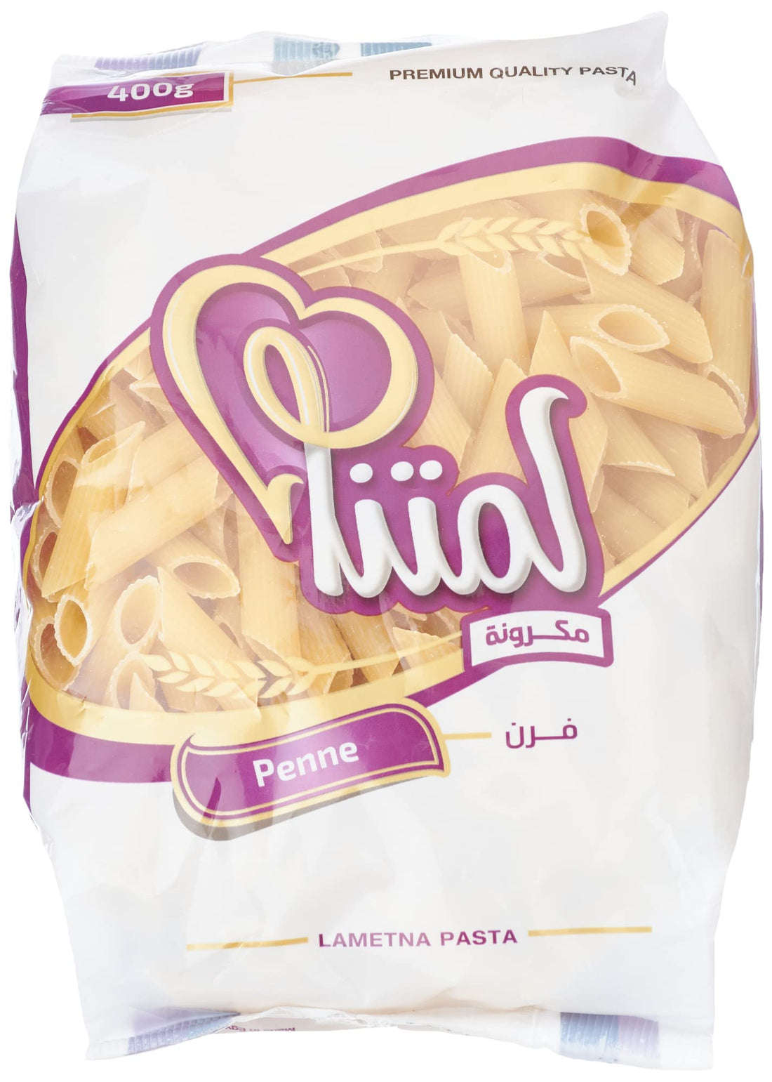 Lametna Penne Pasta Pouch, 400 grams