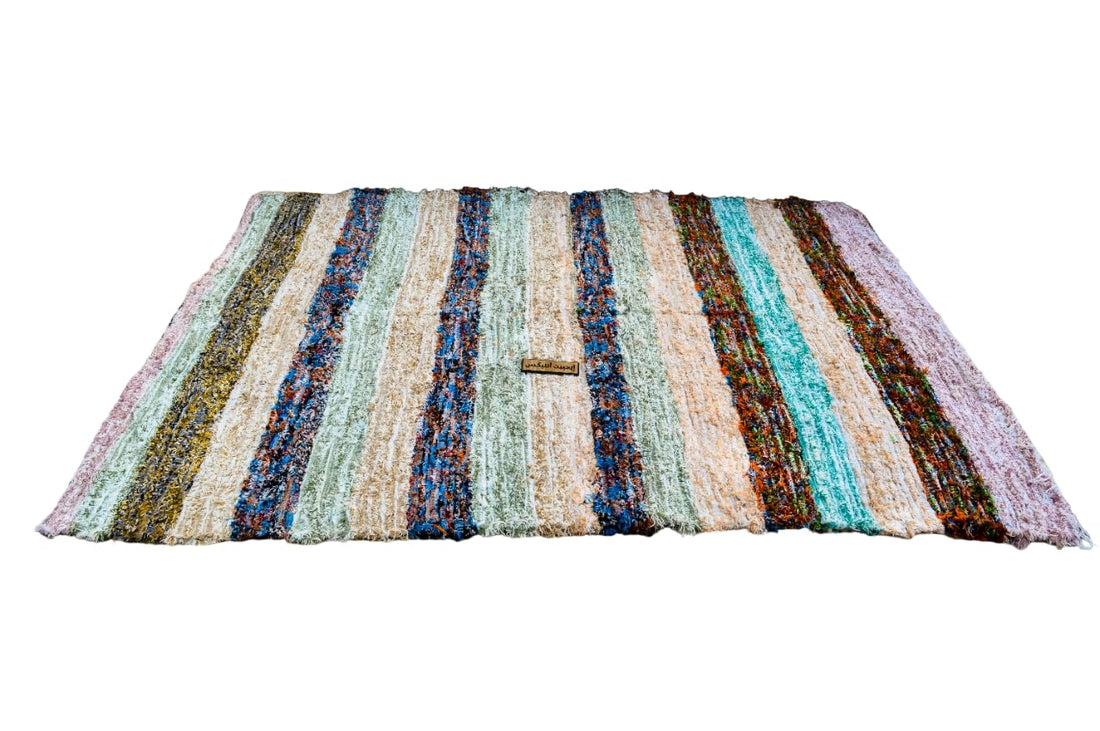 Egypt Antiques Kilim Shaggy Soft Different Colors Handmade by Egypt Antiques (70 * 200)