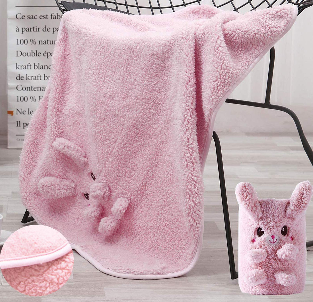 Moro Moro 3 Pink Baby Blankets For Girls Soft, Plush Toddler Blankets For Girls, Nursery Fleece Sherpa Baby Blanket For Crib, Stroller, Size 36''X24''