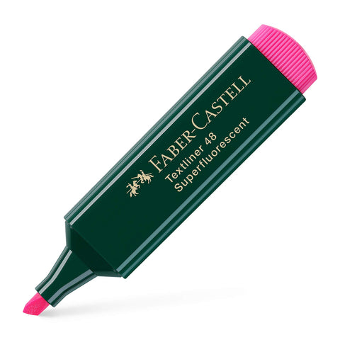 Faber-castell textliner 1548 highlighter - fuschia