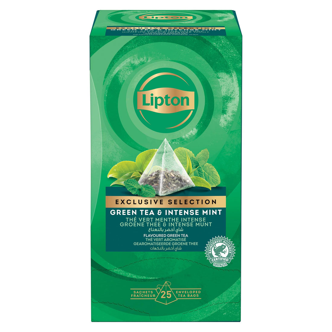 LIPTON EXS GRN TEA&INTENS MINT