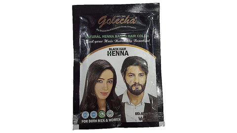 Henna hair golecha Black -