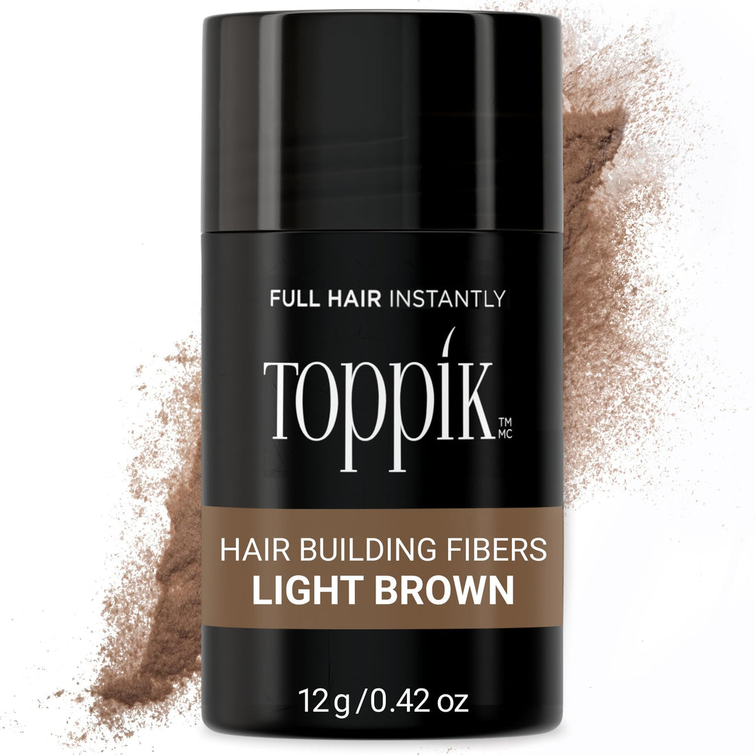 Toppik Hair Building Fiber 12G Light Brown
