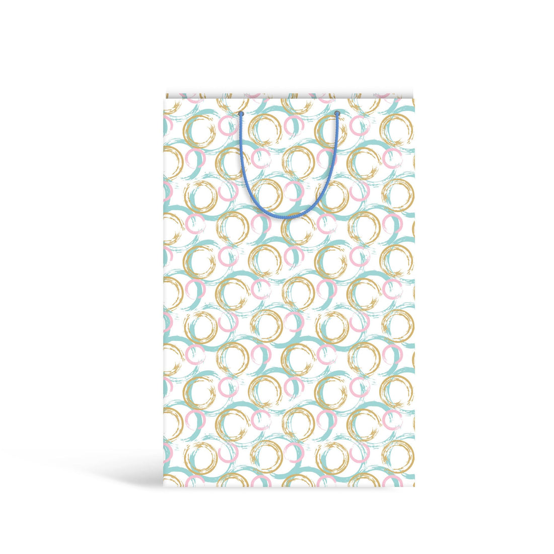 Mintra Colored Circles Gift Bag 28x44,5 cm