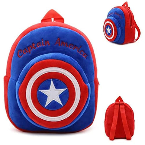 B-CLOUD Kids School Bags Soft Plush Backpack Cartoon Toy Boys & Girls, Multicolor,