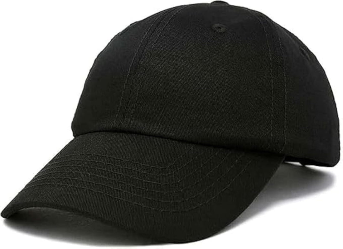 Unisex Adults Classic Cotton Baseball Cap, Adjustable Fit, Imported basic classic plain cap with high quality fabrics, for Men & Woman