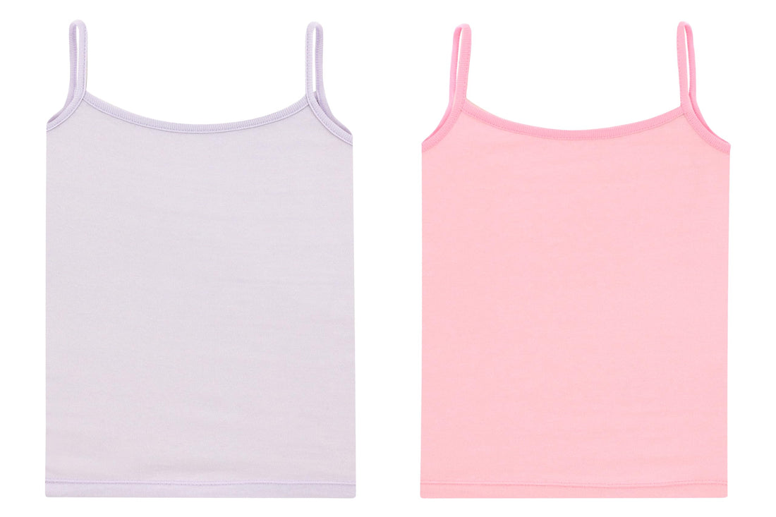 Charmaine Cotton Cami Vest For Girls