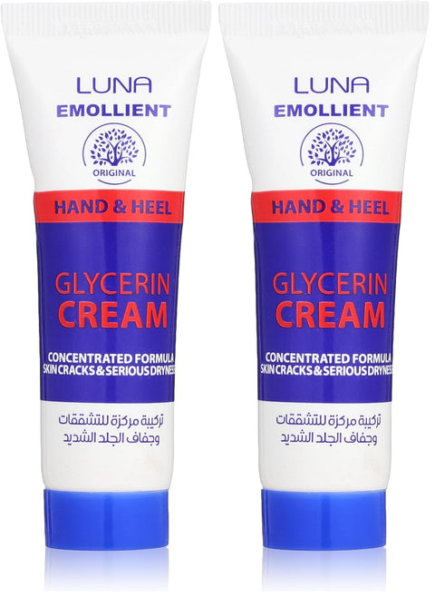 Luna emollient cream for hand & heel, 20 gm (Pack of 2)