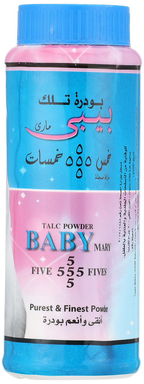 Five Fives Baby Mary Talcum Fragrance-Free Powder