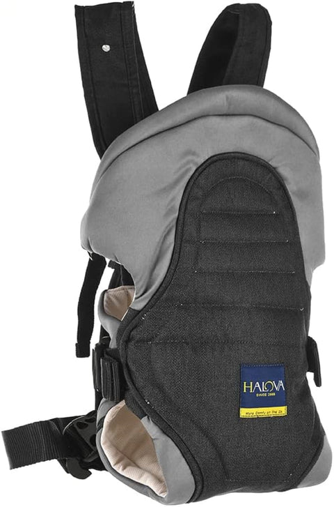 Halova Baby Carrier For Unisex-Dark Grey