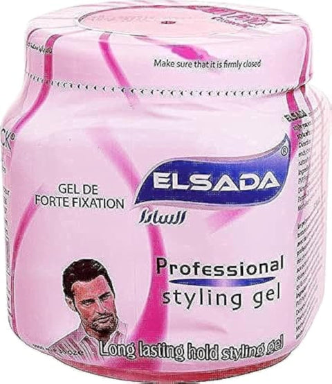 El Sada Hair Gel Pink For Unisex - 500ml