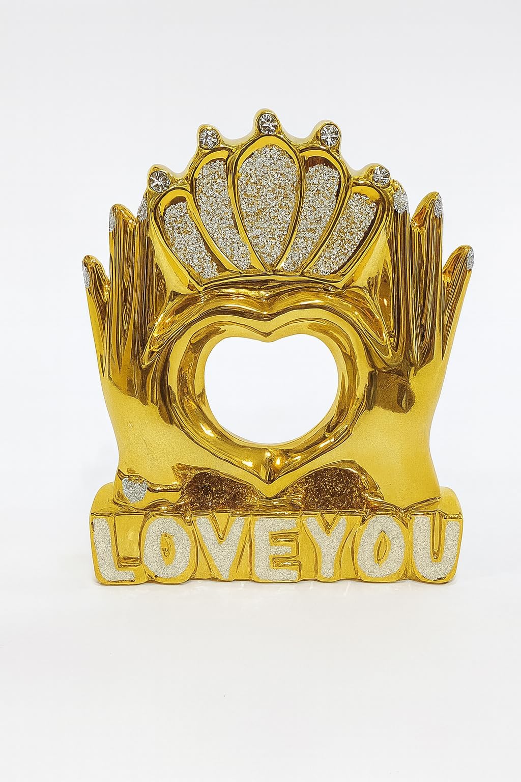 Antiques and Decor (Home Decor Golden Piece Elegant 18 * 24cm)