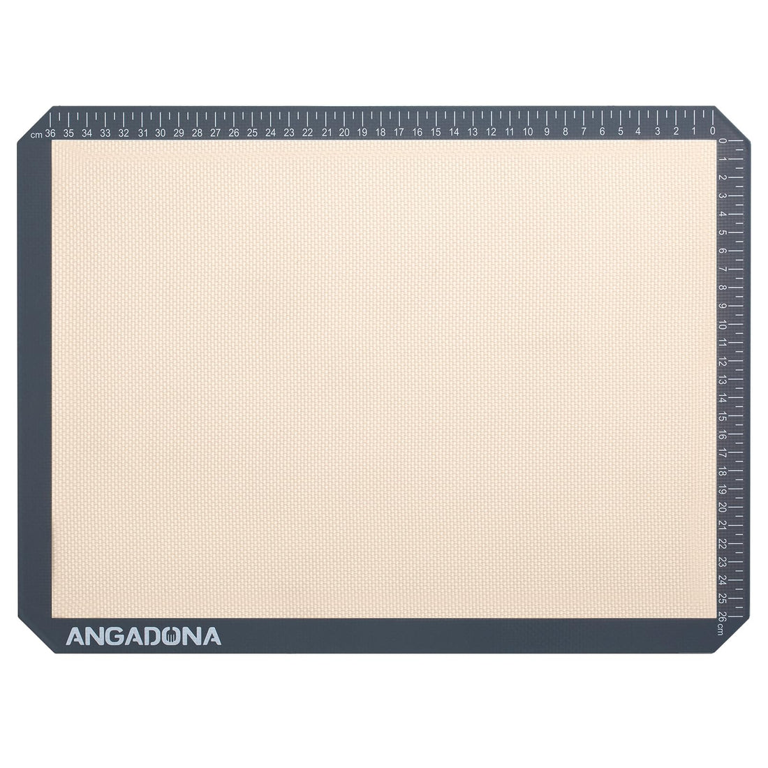 ANGADONA Silicone Baking Mat, Non-Stick Reusable Baking Mat, Oven Safe, Red-01