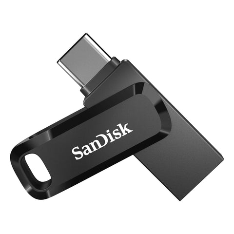 SanDisk 128GB Ultra Dual Drive Go USB Type-C Flash Drive, Black -SDDDC3-128G-GAM46