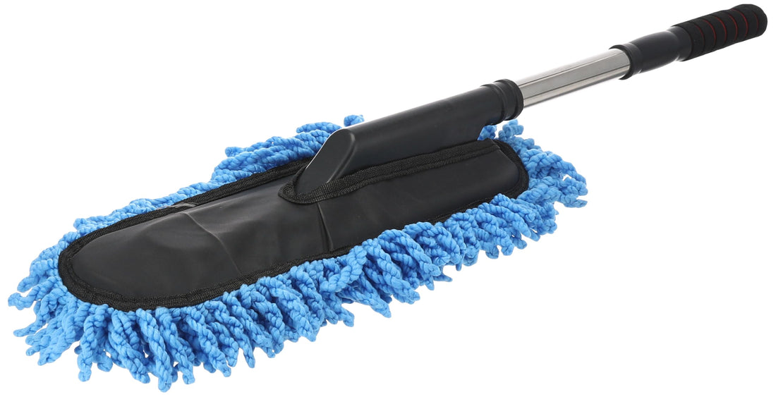 Genie microfiber car cleaning brush Black