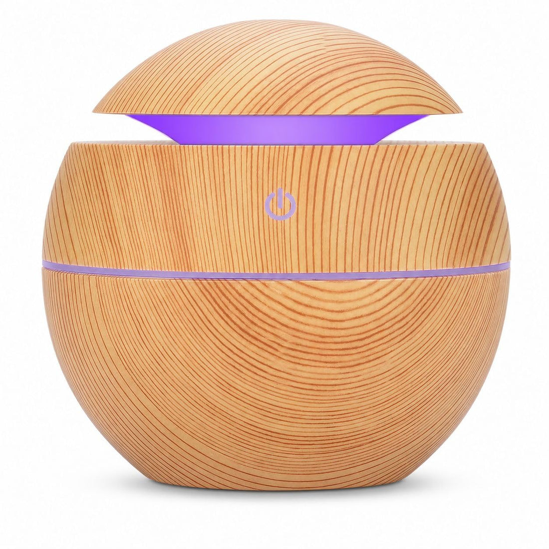 Mini Portable Wood Humidifier, Aromatherapy Humidifier, Enhance Your Space for Offices, Home or Travel, Mist Water to Add a Comfortable Atmosphere (Light Wood)