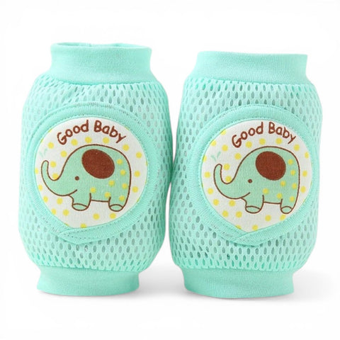 Catch Up Baby Knee Pads for Crawling with Soft Foam Cushion, Cute Cartoon Anti-Slip Design, Stretchy Knee Protectors for Babies and Toddlers, Comfortable Protection for Boys and Girls