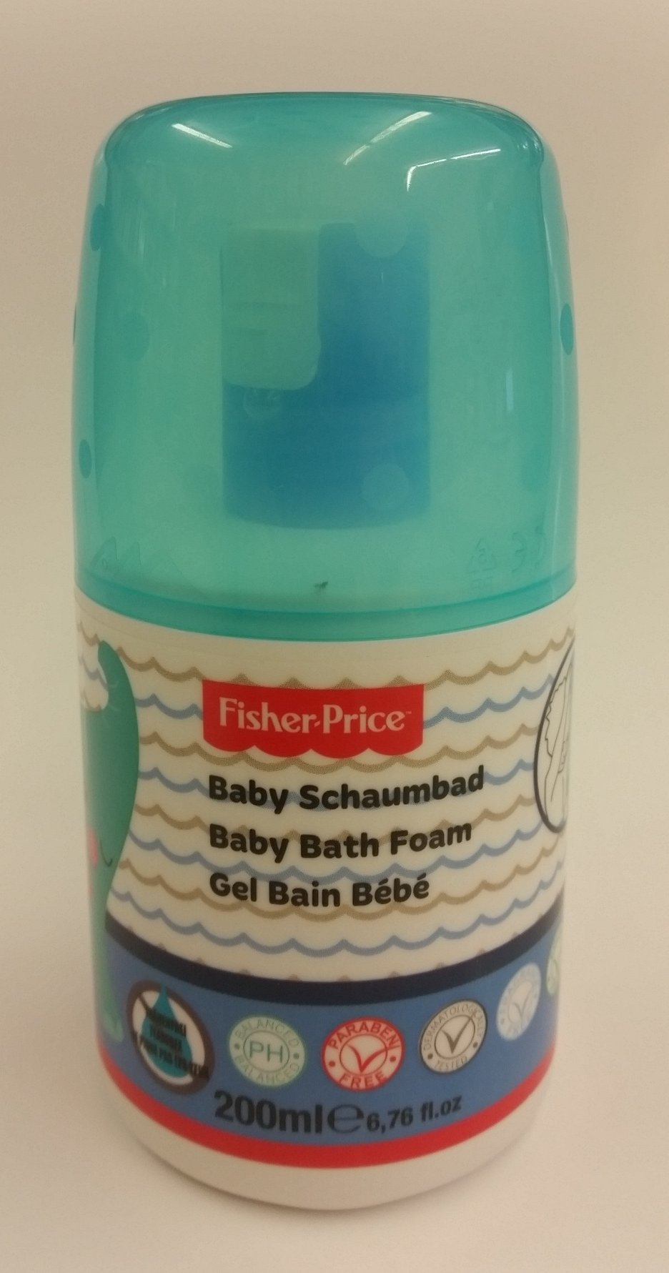 Fisher Press Baby Bath Foam 200ml