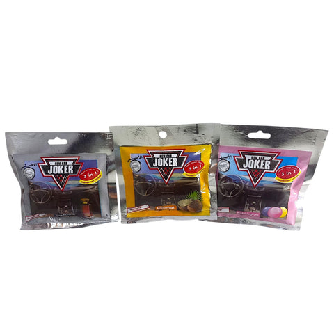 LOKYBOY Car Interior Dashboard Protection Polishing Sponge (Perfume, Coconut, Bubble Gum) 3 Pcs.