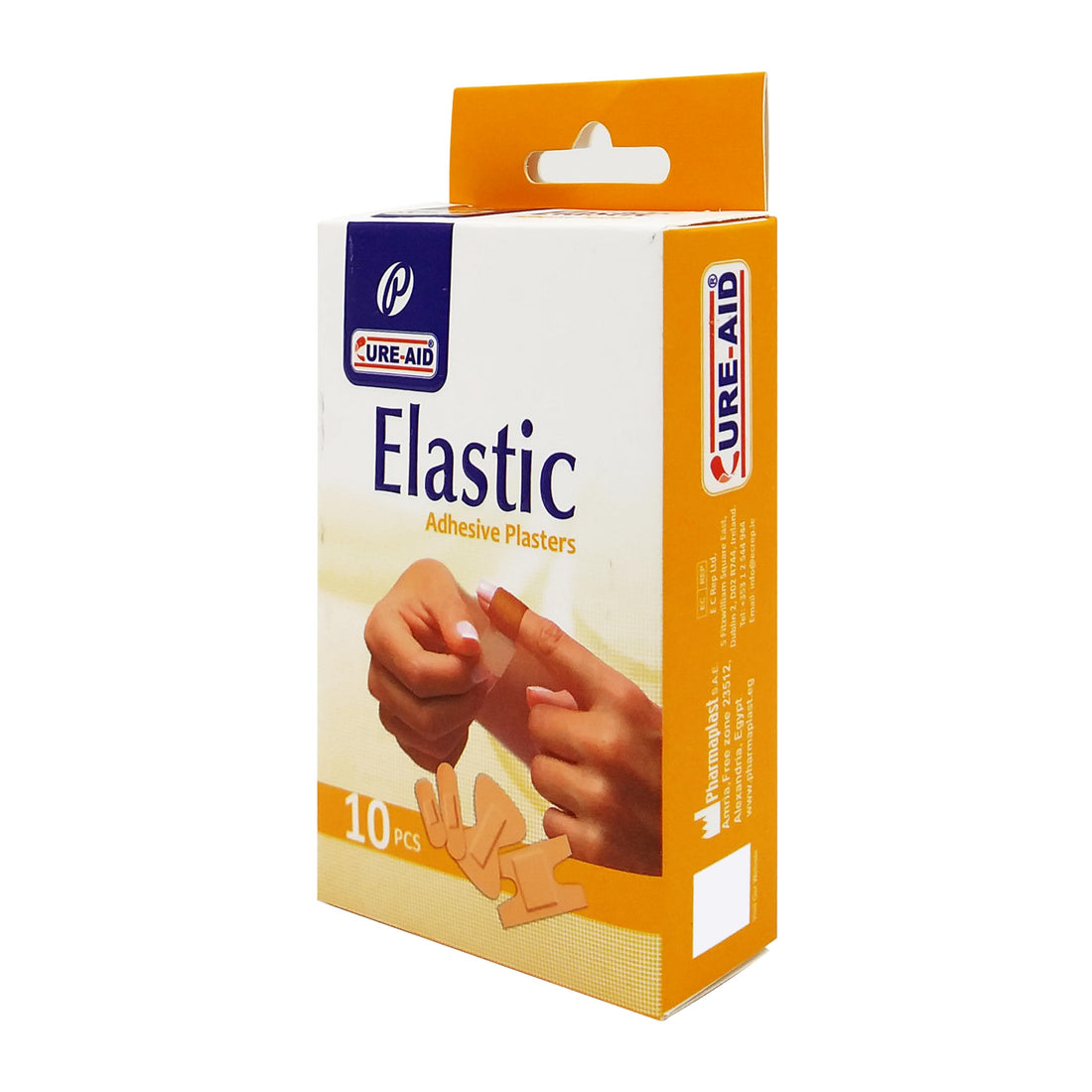 Cure-Aid Elastic Adhesive Plaster - 10Pcs