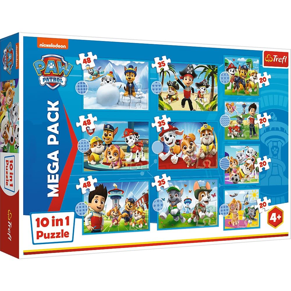 Puzzles - "10in1" - Reliable PAW Patrol team/Viacom PAW Patrol