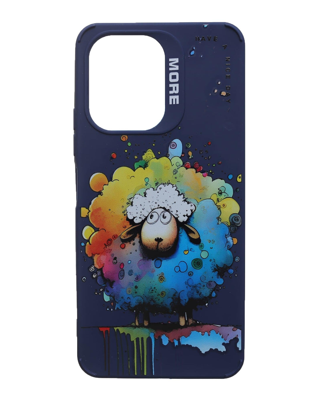 Plastic Back Cover For Xiaomi Redmi 13C, Multi Color C.F.S.P-202