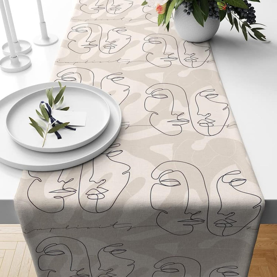 HOME PRINT Runner Summer Velvet Table Runner Will Be A Great Addition To Beach Houses Runner1(33)