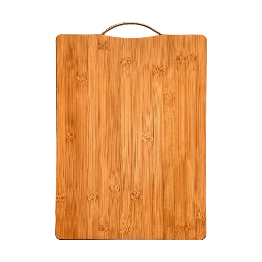 Bamboo Chopping Board for Kitchen, Durable Wooden Cutting Board for Chopping Vegetables Meat, Slicing Board (Large (38 x 28 cm))