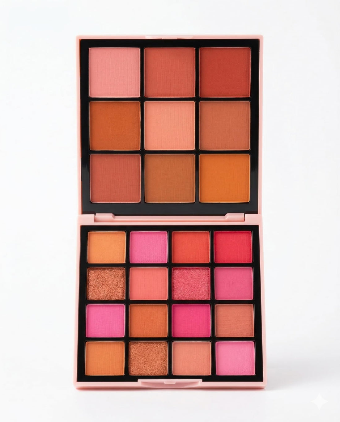 Carlla Rose Eyeshadow and Blusher Palette, 25 Colour Matte and Shimmer, Professional Makeup