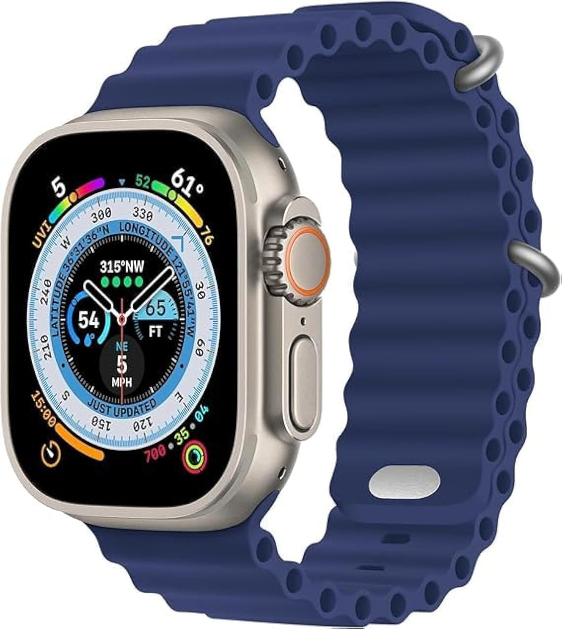 Next store Compatible with Apple Watch Band 45mm 42mm 44mm 49mm Women Men, Silicone Wavy Sport Wristbands Compatible with iWatch Ultra Series 8/7/6/5/4/3/2/1 SE,